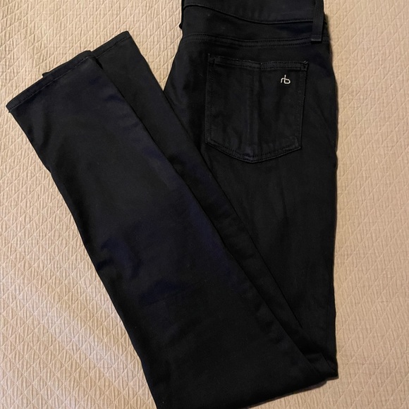rag & bone Pants - Rag & Bone black Jeans Leggings, 30
